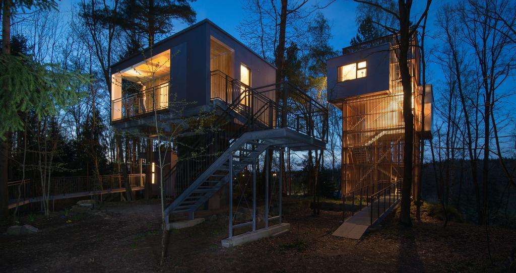 Schrems  Baumhaus Lodge Schrems מראה חיצוני תמונה