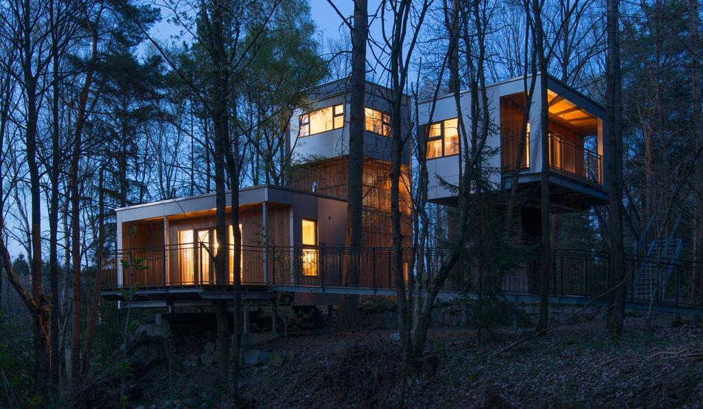 Schrems  Baumhaus Lodge Schrems מראה חיצוני תמונה
